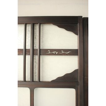 にかわガラス建具 4枚1組　GD0374 