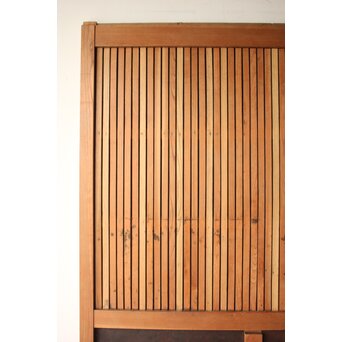 鉄金具 総欅格子蔵戸　W0284 