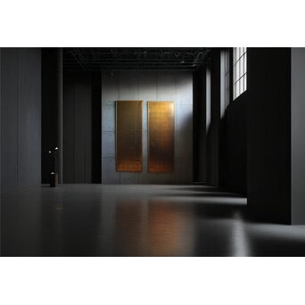 パネル 時代金屏風 2枚1組　Z993