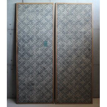 パネル 時代金屏風 2枚1組　Z993 