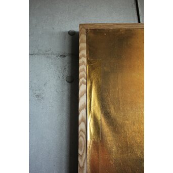 パネル 時代金屏風 2枚1組　Z994 