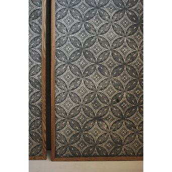 パネル 時代金屏風 2枚1組　Z994 