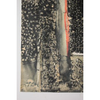 須田剋太 抽象 額装　Z998 