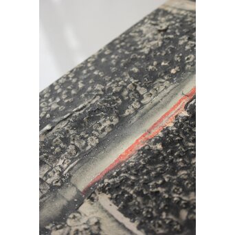 須田剋太 抽象 額装　Z998 