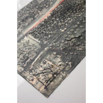 須田剋太 抽象 額装　Z998 