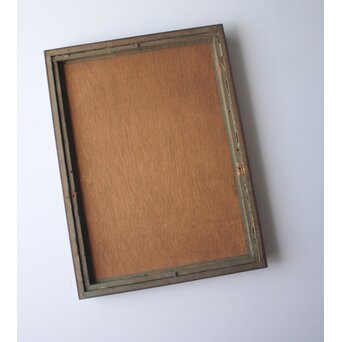 須田剋太 抽象 額装　Z998 