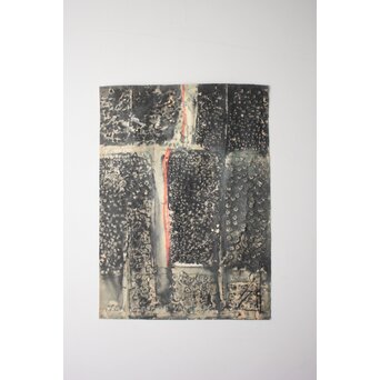 須田剋太 抽象 額装　Z998 