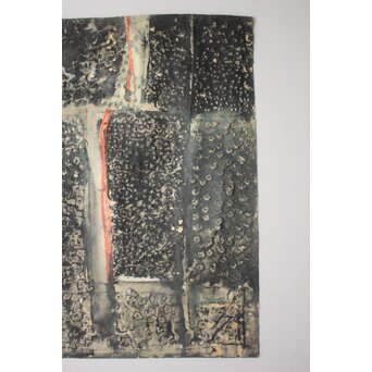 須田剋太 抽象 額装　Z998 