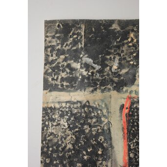 須田剋太 抽象 額装　Z998 