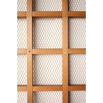 白木升格子蔵戸　W0286 