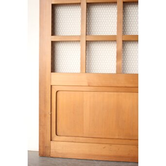 白木升格子蔵戸　W0286 