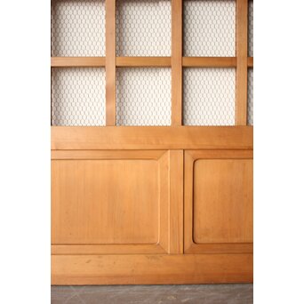 白木升格子蔵戸　W0286 