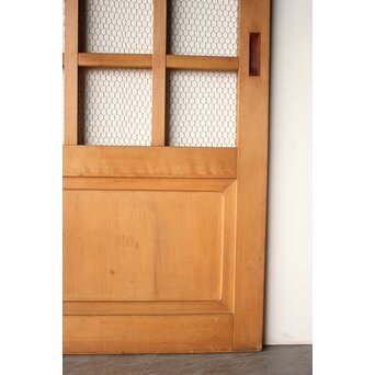 白木升格子蔵戸　W0286 