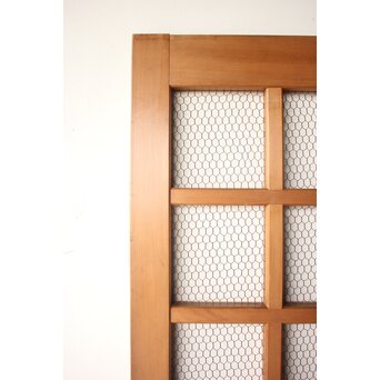 白木升格子蔵戸　W0286 