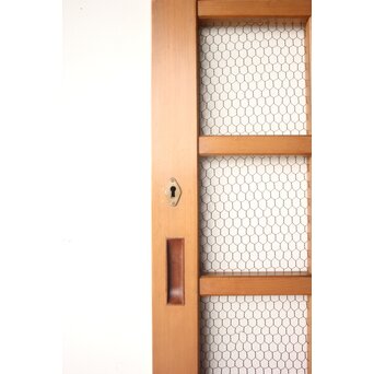 白木升格子蔵戸　W0286 
