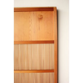 中格子の檜建具 4枚1組　L1226 