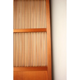 中格子の檜建具 4枚1組　L1226 