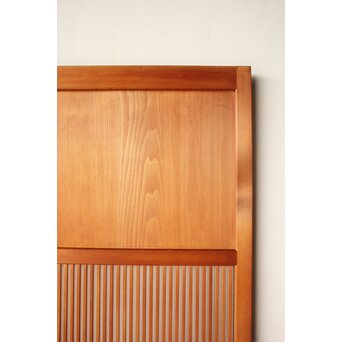 中格子の檜建具 4枚1組　L1226 