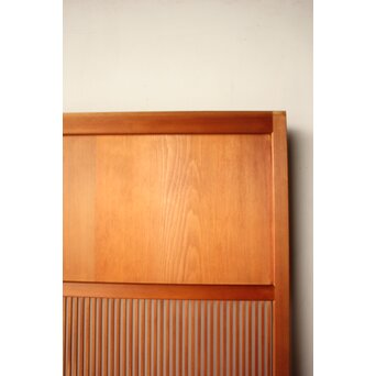 中格子の檜建具 4枚1組　L1226 