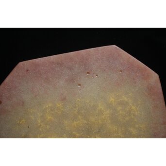 Almeric Walter ワルターガラス 薔薇文トレイ　Y074 