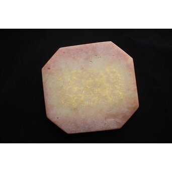 Almeric Walter ワルターガラス 薔薇文トレイ　Y074 