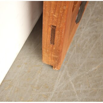 升格子腰板 総欅格子蔵戸　W0287 