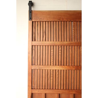 升格子腰板 総欅格子蔵戸　W0287 