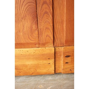 升格子腰板 総欅格子蔵戸　W0287 