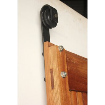 升格子腰板 総欅格子蔵戸　W0287 