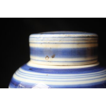 古伊万里 輪線 茶壷　P665 