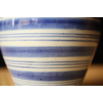 古伊万里 輪線 茶壷　P665 