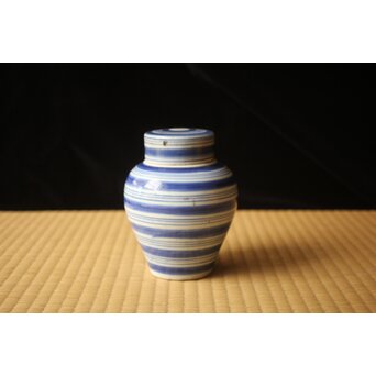 古伊万里 輪線 茶壷　P665