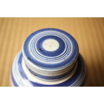古伊万里 輪線 茶壷　P665 