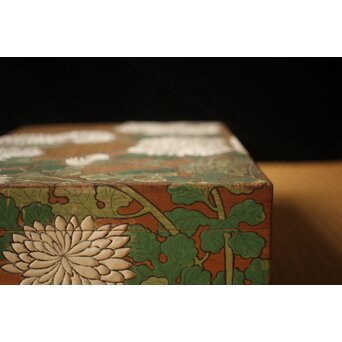 白菊 桐文箱　X654 