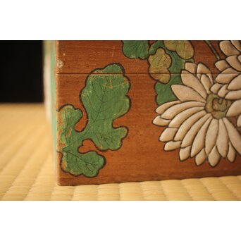 白菊 桐文箱　X654 