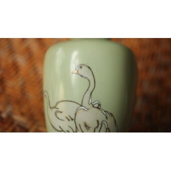 七宝小花瓶 アヒル　M499 