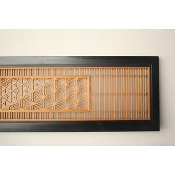 黒枠 組子欄間　R0572 