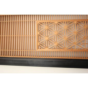 黒枠 組子欄間　R0572 