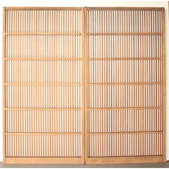 格子戸 2枚1組　L1227 ウラ