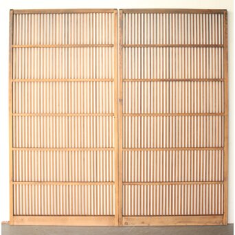 格子戸 2枚1組　L1228 ウラ