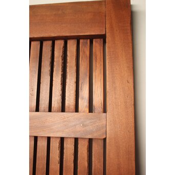 鉄板 巾着金具 総欅格子蔵戸　W0288 