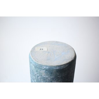 寺本守 線刻紋花器　P667 