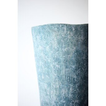 寺本守 線刻紋花器　P667 