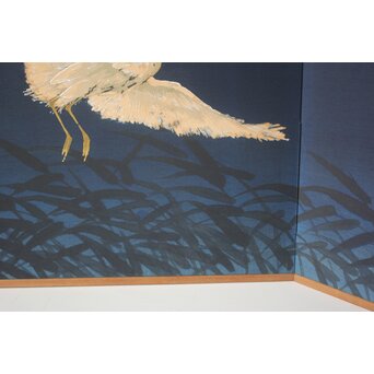 染物 小屏風　Z1016 