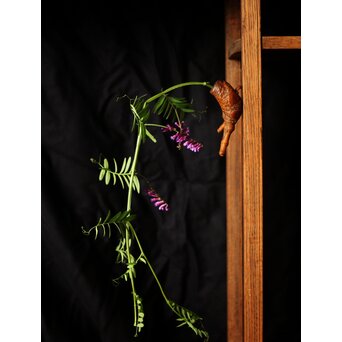 奇竹一輪挿 花入　U436