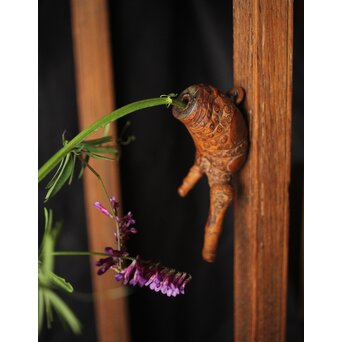 奇竹一輪挿 花入　U436 