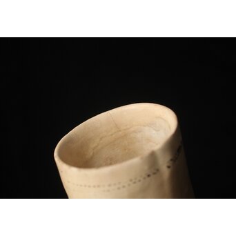 八木一夫 千点文湯呑 共箱　P669 