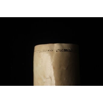 八木一夫 千点文湯呑 共箱　P669 