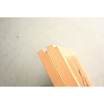 小野道風 柳と蛙 3枚1組 書院欄間　R0574 