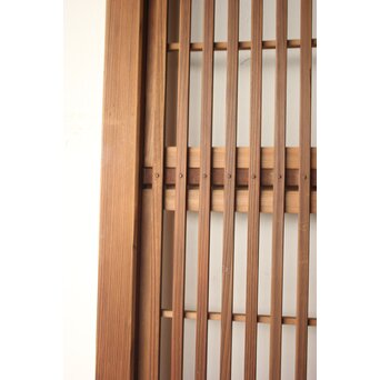 障子枠付 細身格子戸 2枚1組　L1229 